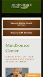 Mobile Screenshot of mindsourcecenter.com